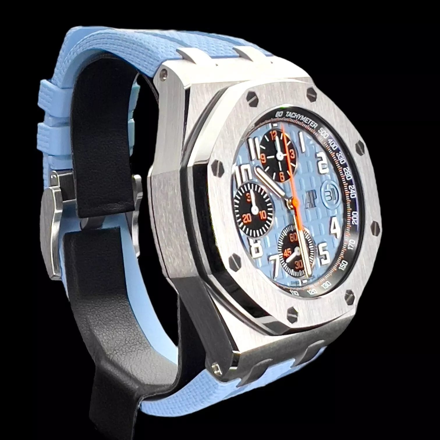 Audemars Piguet Royal Oak Offshore Tiffany Blue 26238ST.OO.A340CA.01 NEW!! - Image 7