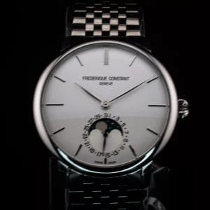 Frederique Constant Slimline 42 mm Moonphase Manufacture, Ref. FC-705X4S4 w/ Box