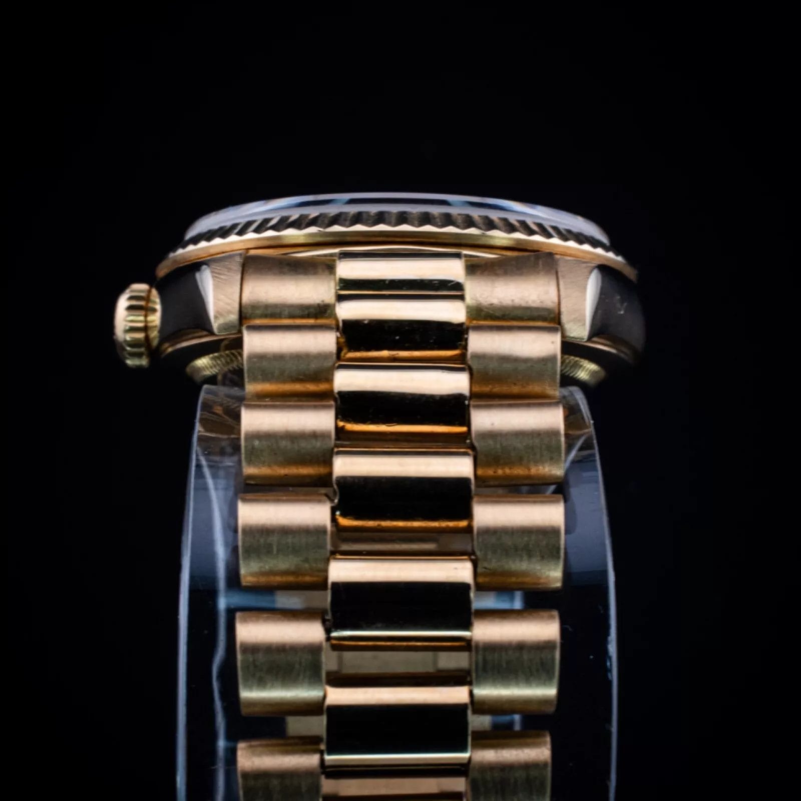 Rolex 18K Day-Date, Factory Diamond dial & President Bracelet, Ref. 18238 w/ Box - Image 15