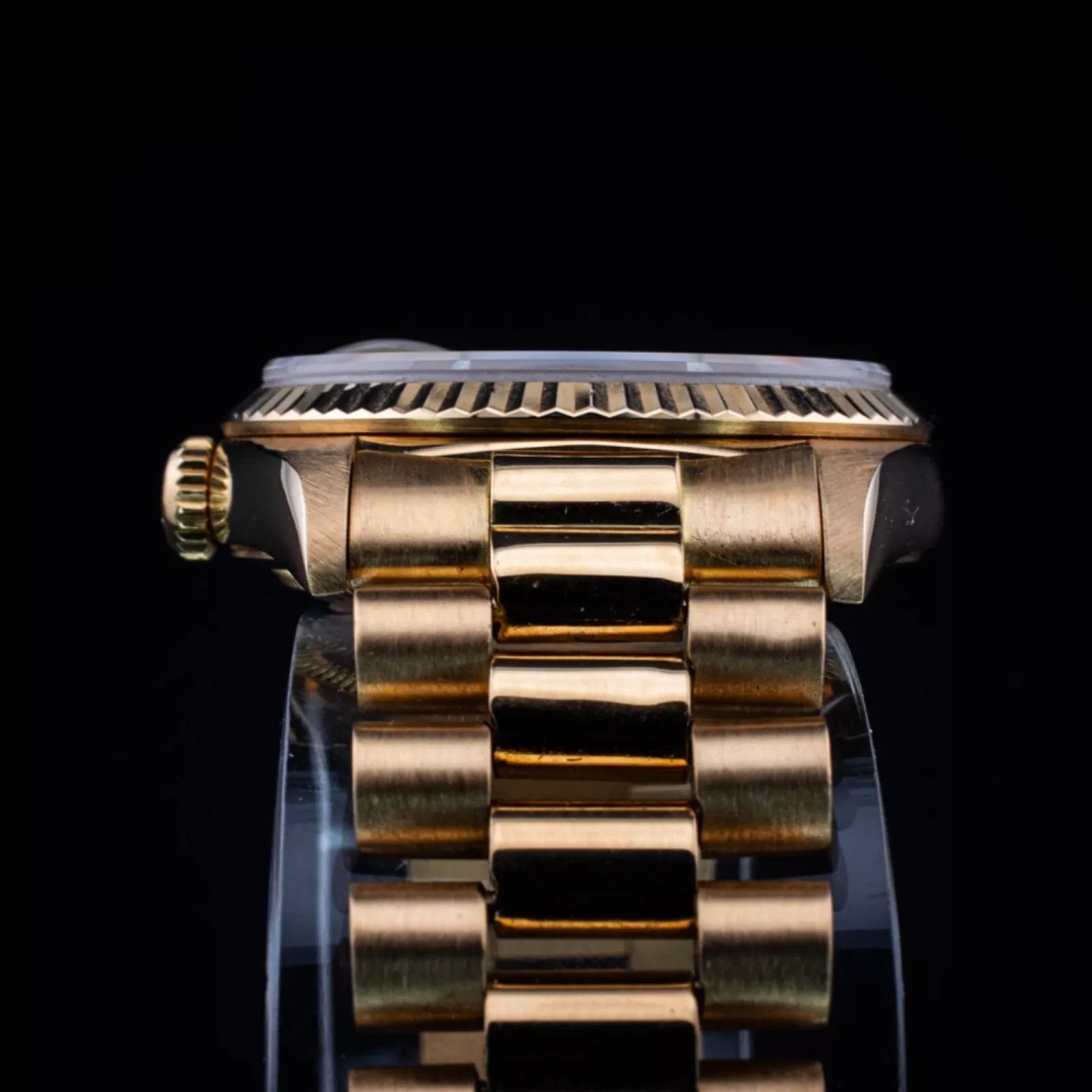 Rolex 18K Day-Date, Factory Diamond dial & President Bracelet, Ref. 18238 w/ Box - Image 16