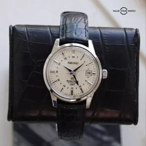 SEIKO Grand Seiko SBGM003/9S56-00B0 GMT date beige Dial Automatic Men’s