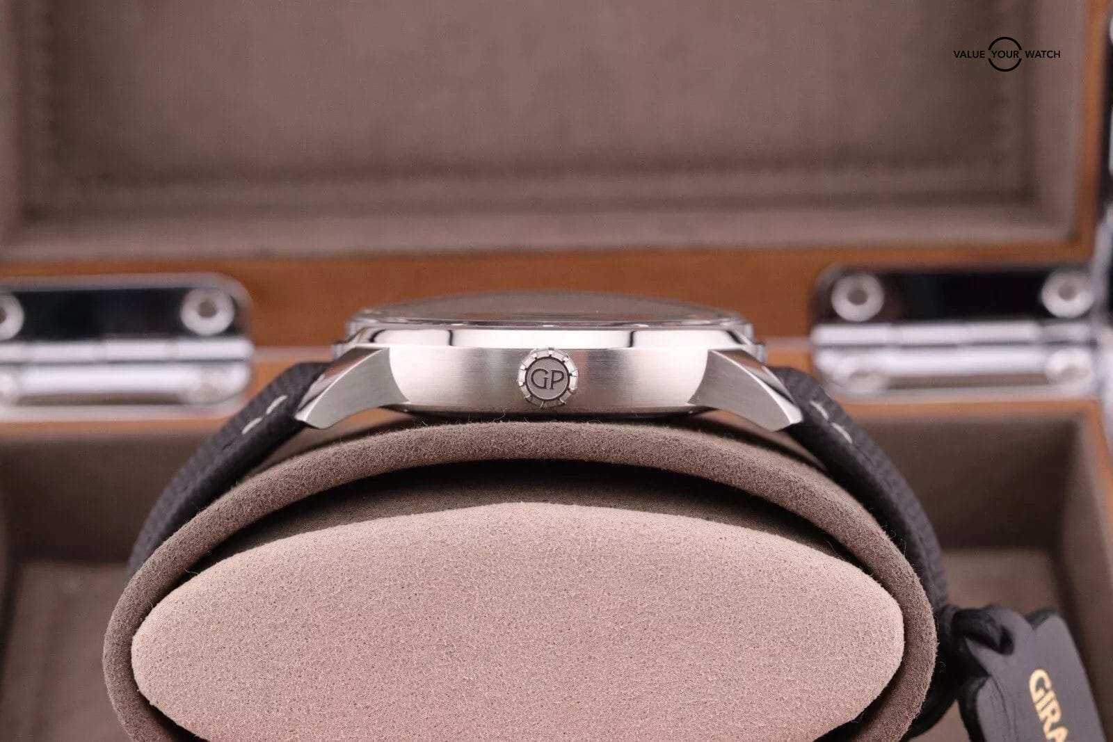 Girard Perregaux Free Bridge CLEAN Openworked Grey Steel Automatic 82000 Watch - Image 10