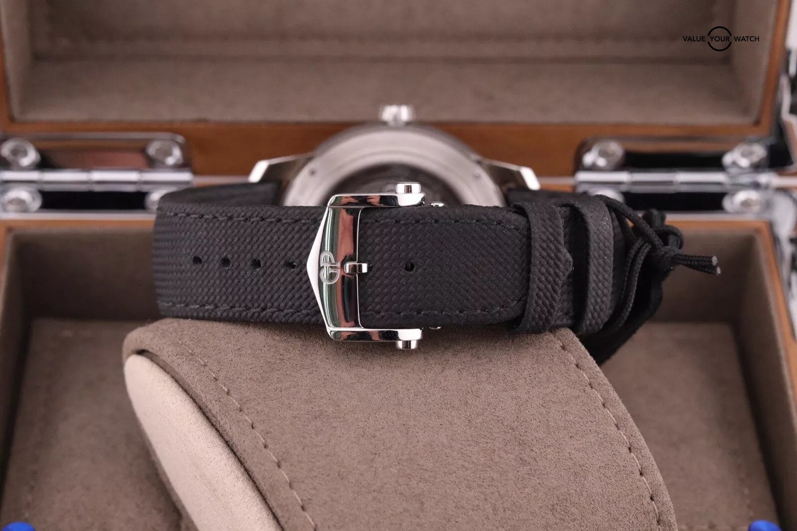 Girard Perregaux Free Bridge CLEAN Openworked Grey Steel Automatic 82000 Watch - Image 11