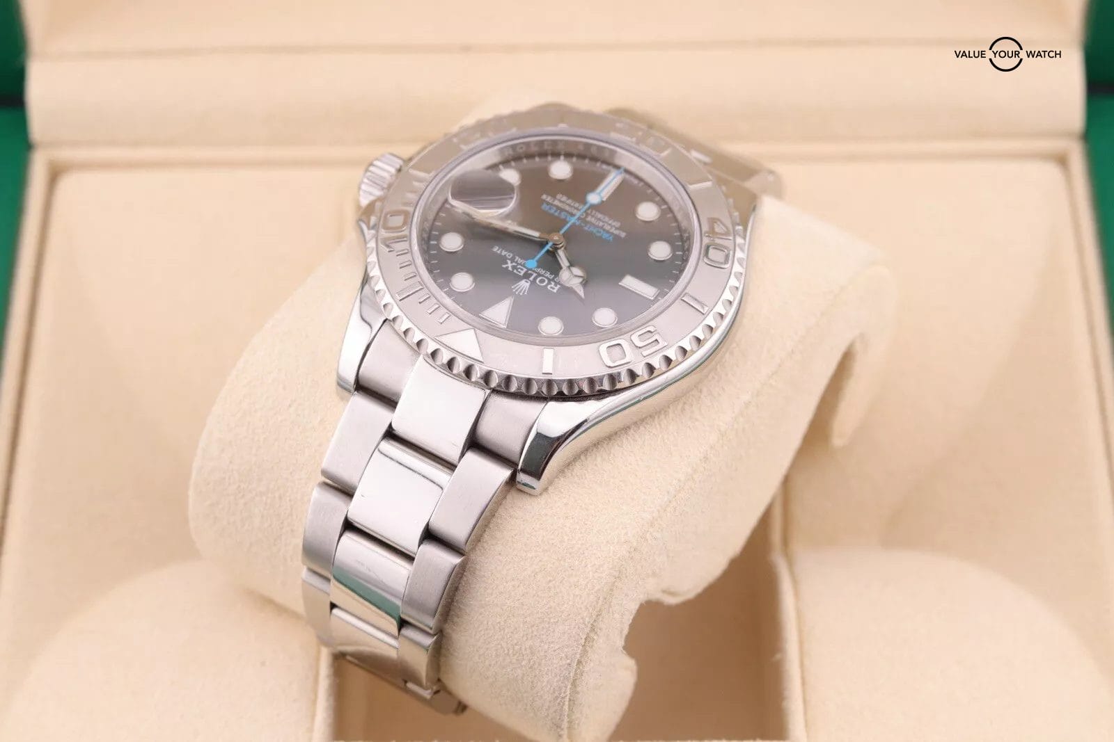 Rolex Yacht-Master 116622 Rhodium Grey Dial x Platinum Bezel - Full Set - Image 7