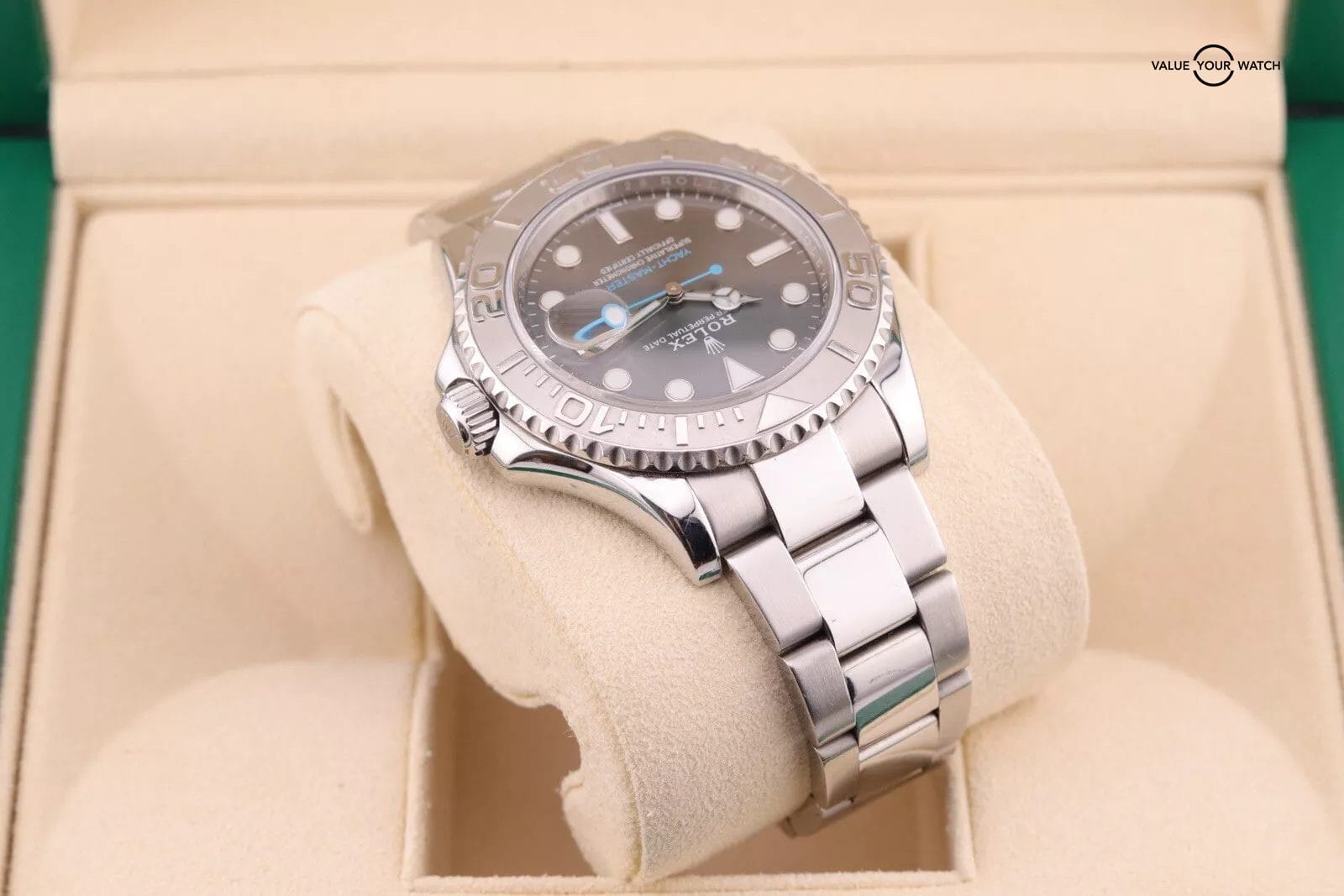 Rolex Yacht-Master 116622 Rhodium Grey Dial x Platinum Bezel - Full Set - Image 8