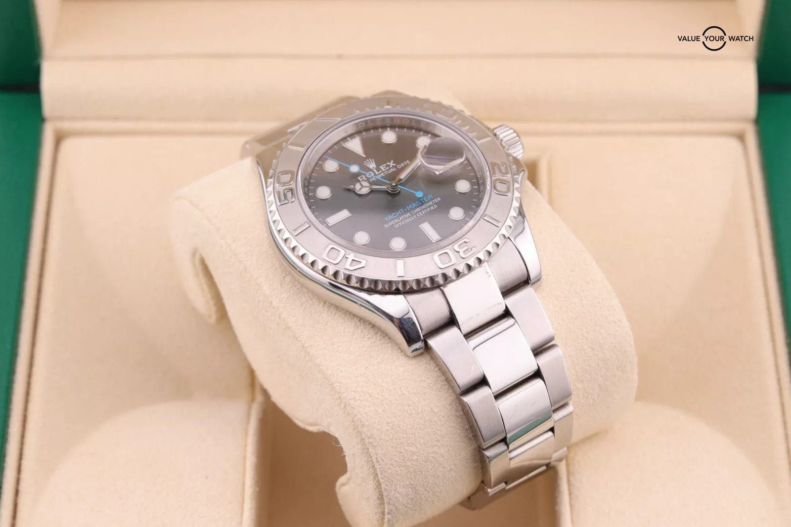 Rolex Yacht-Master 116622 Rhodium Grey Dial x Platinum Bezel - Full Set - Image 9