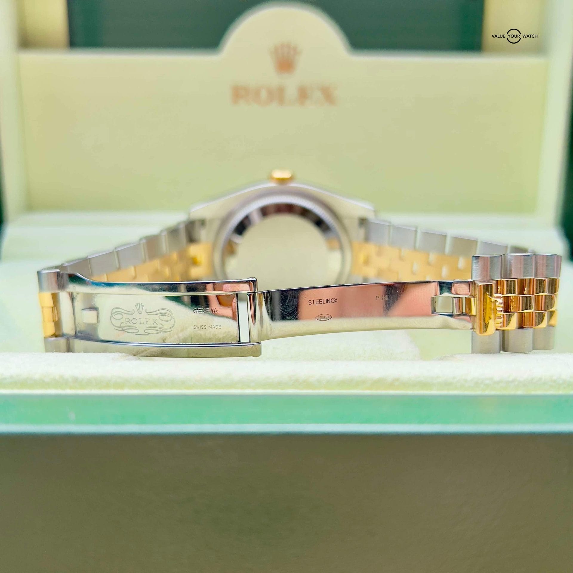 Rolex Datejust 116233 36mm Big Factory Computer/Jubilee Diamond Dial Box & Papers - Image 8