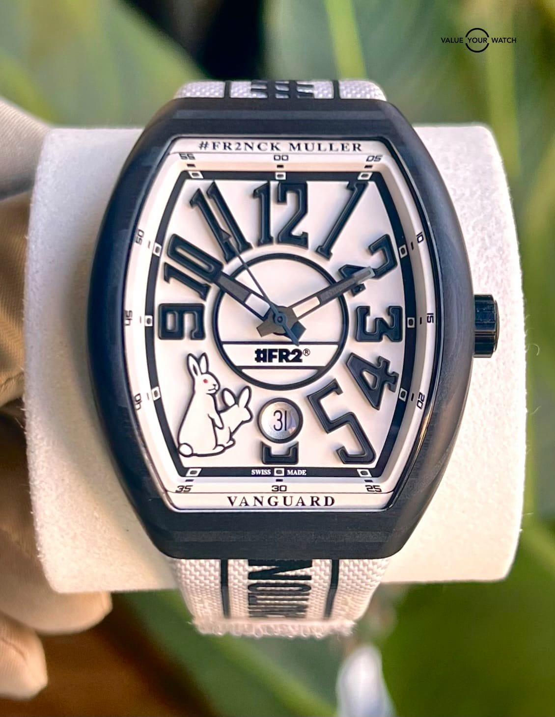 Brand New 2024 Franck Muller Vanguard 41mm FR2 Rabbits Carbon