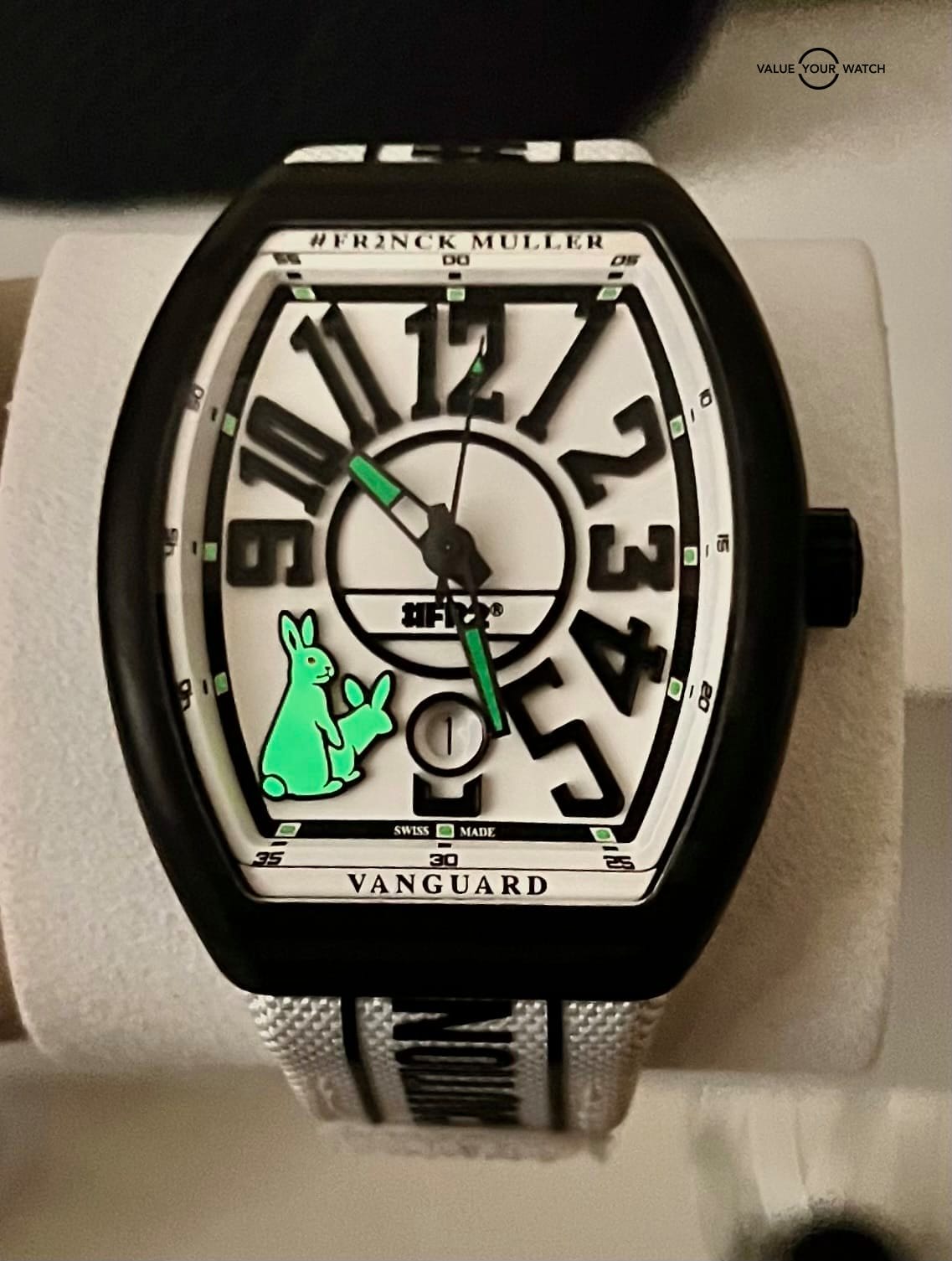 Brand New 2024 Franck Muller Vanguard 41mm FR2 Rabbits Carbon