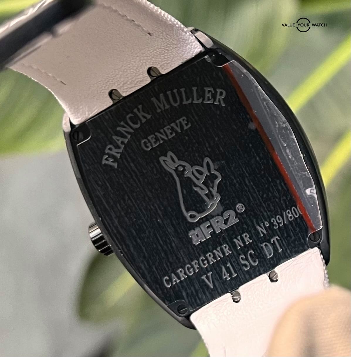 Brand New 2024 Franck Muller Vanguard 41mm FR2 Rabbits Carbon