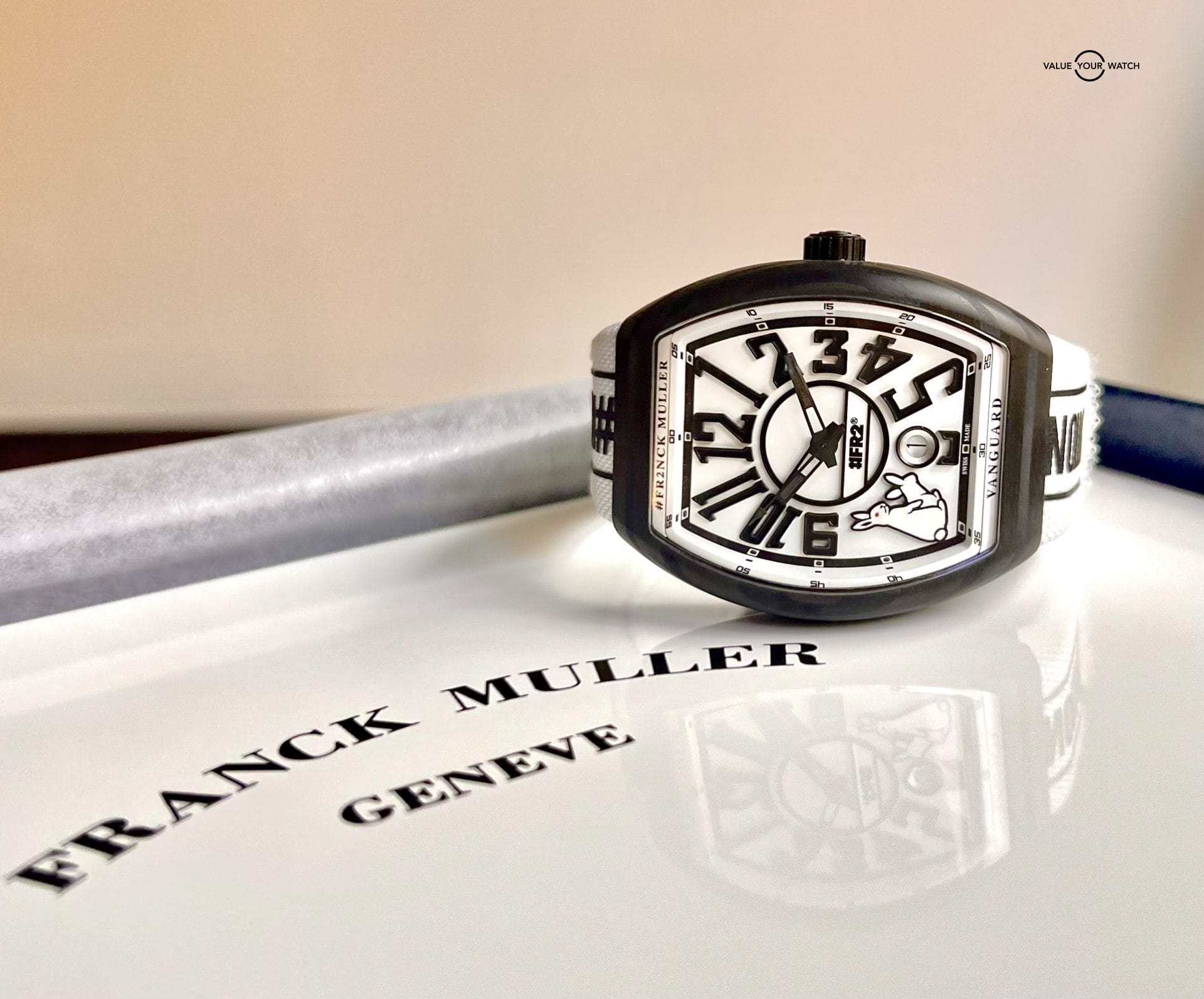 【限定品】BRIEFING × FRANCK MULLER Brand New 2024 Franck Muller Vanguard 41mm FR2 Rabbits Carbon