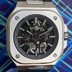 Bell & Ross BR 05 Skeleton Nightlum Limited Edition – BR05A – BL – SK – ST/SRB