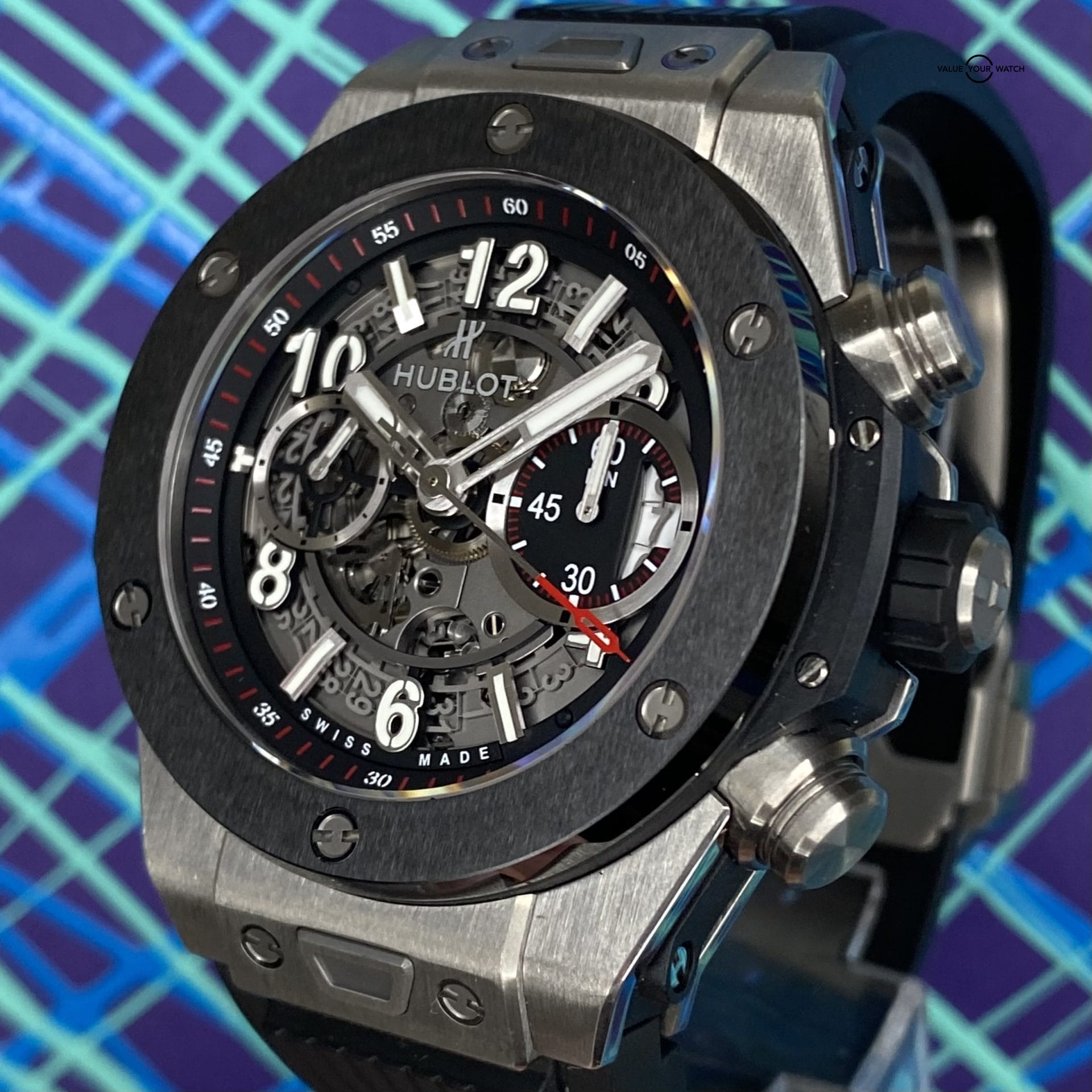 Hublot Big Bang Unico 45 Titanium Ceramic - 411.NM.1170.RX - B&P - Image 3