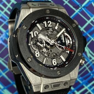 Hublot Big Bang Unico 45 Titanium Ceramic – 411.NM.1170.RX – B&P