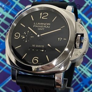 Panerai Luminor 10 Day GMT 1950 44mm B&P – PAM00533 – PAM 533 – PAM 00533