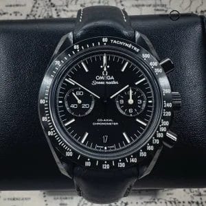 OMEGA Speedmaster Dark Side oft he Moon -Complete Set – Pitch Black Moonwatch