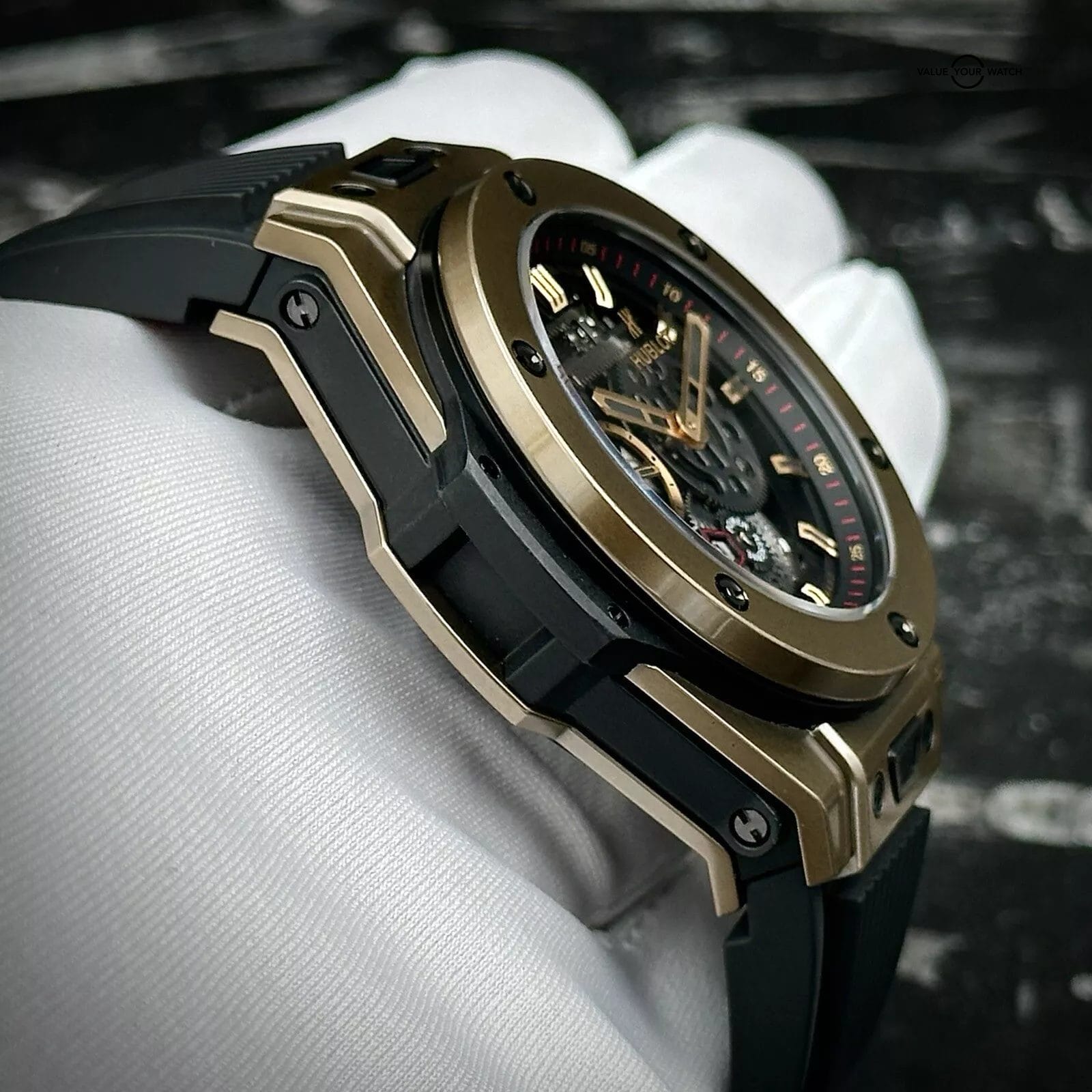 Hublot Big Bang Meca-10 Magic Gold 414.MX.1138.RX 44mm Ceramic Gold Skeleton - Image 8
