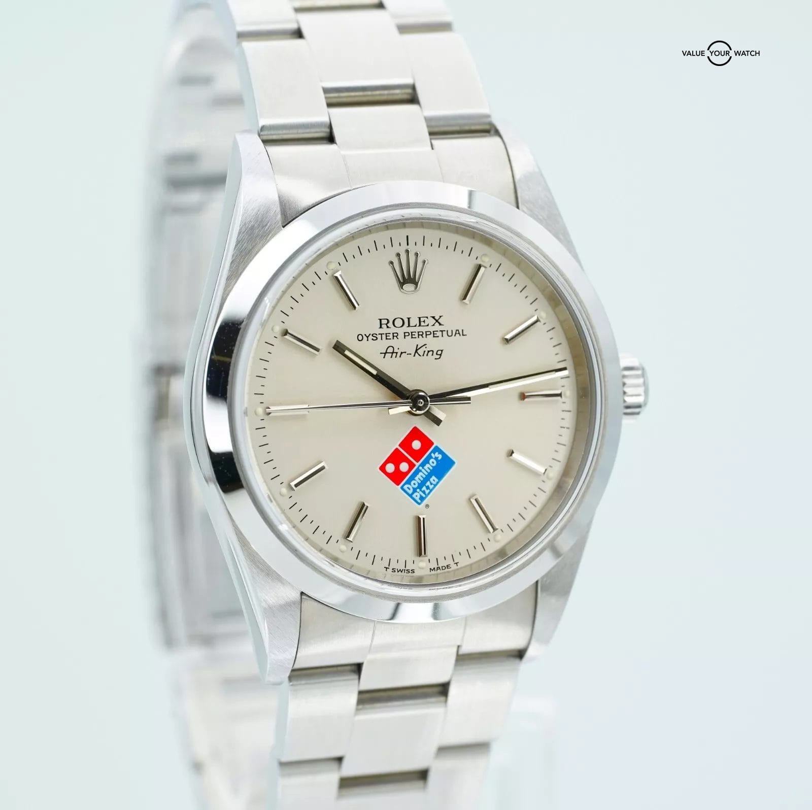 Rolex Air-King 14000 Dominos Dial Boxes/Papers! - Image 2