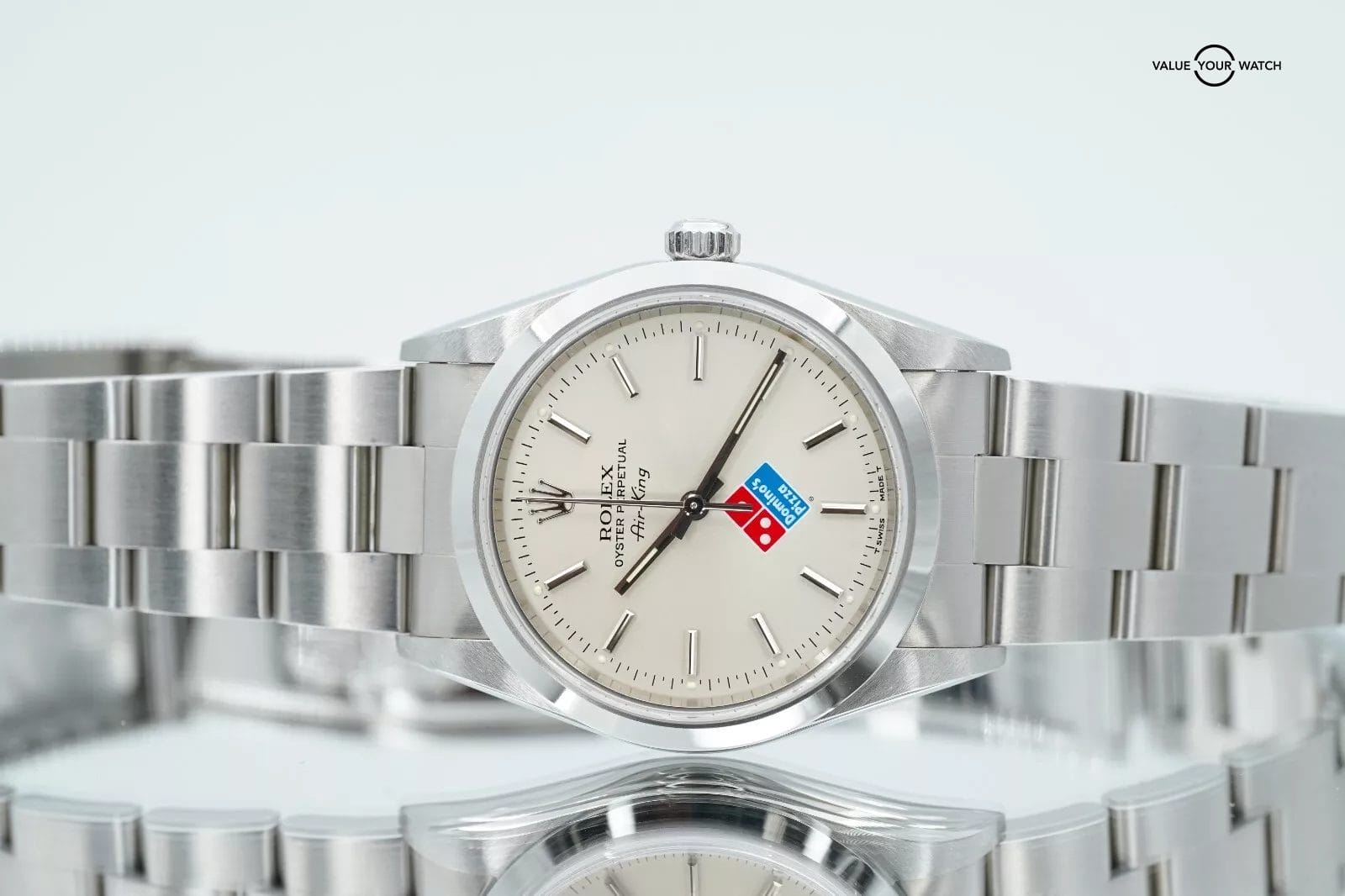 Rolex Air-King 14000 Dominos Dial Boxes/Papers! - Image 10