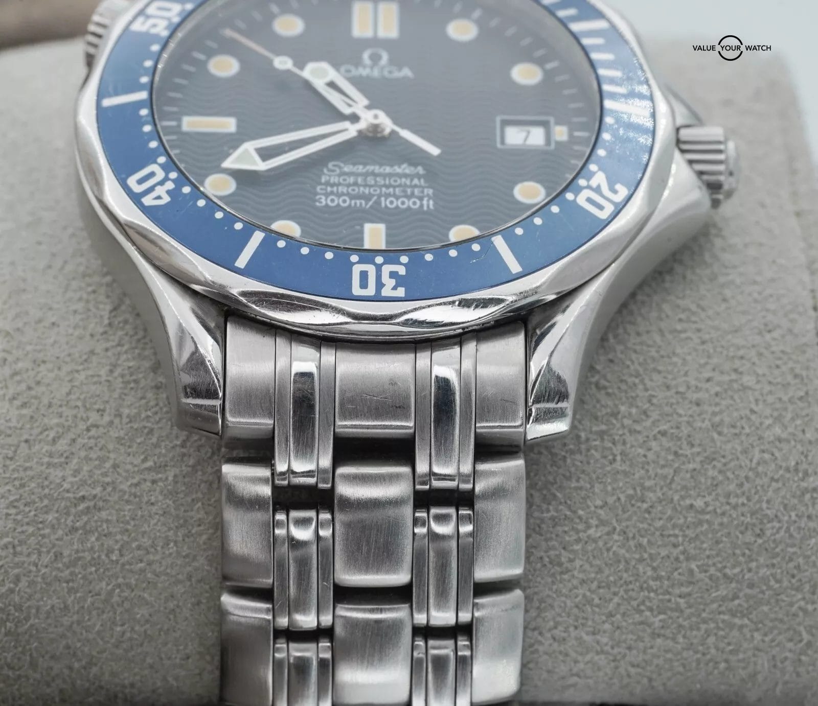 Omega Seamaster 300M Professional Chronometer 2531.80 41mm Blue Dial! - Image 3