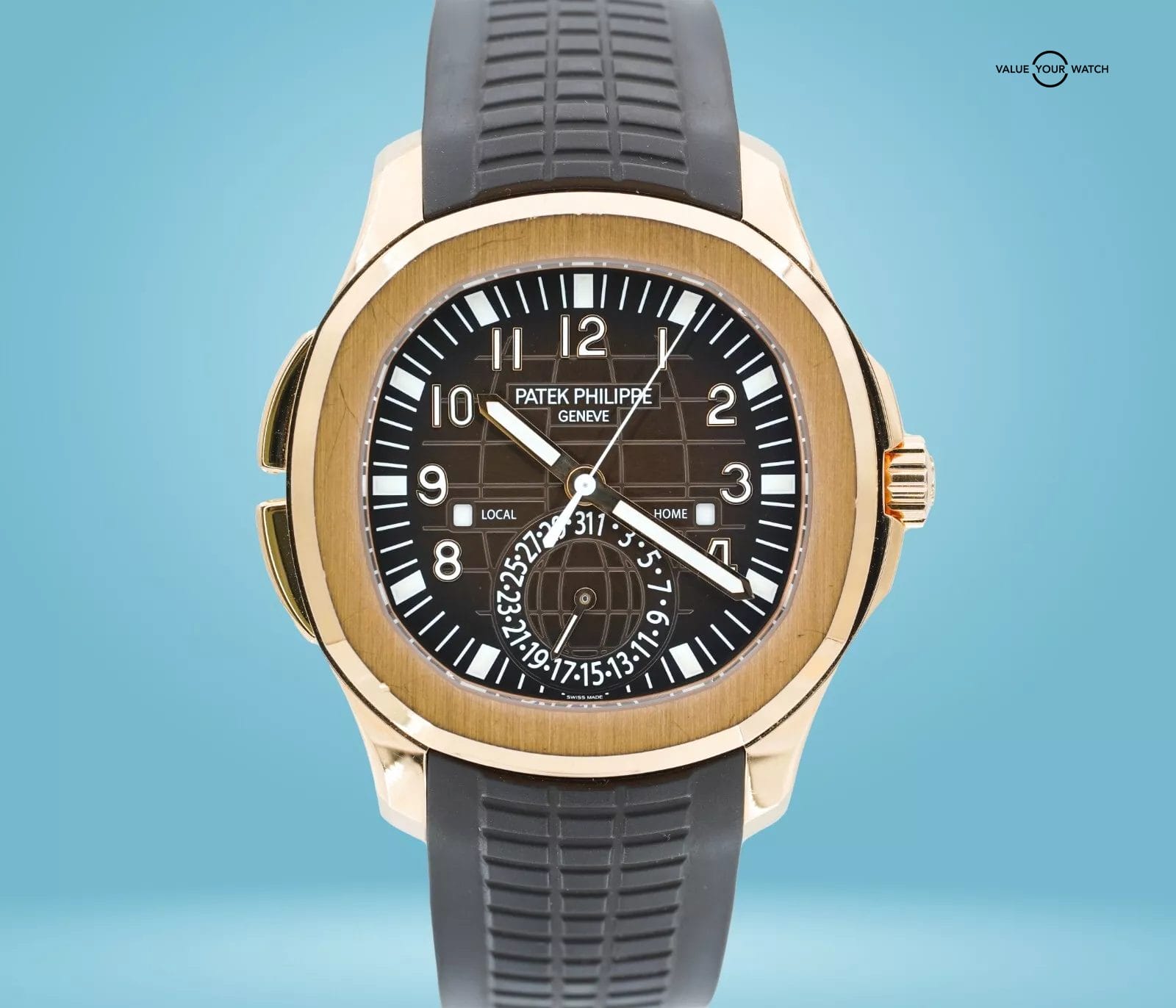 Patek Philippe Aquanaut 5164R Travel Time 18K Rose Gold BOXES/PAPERS! - Image 6