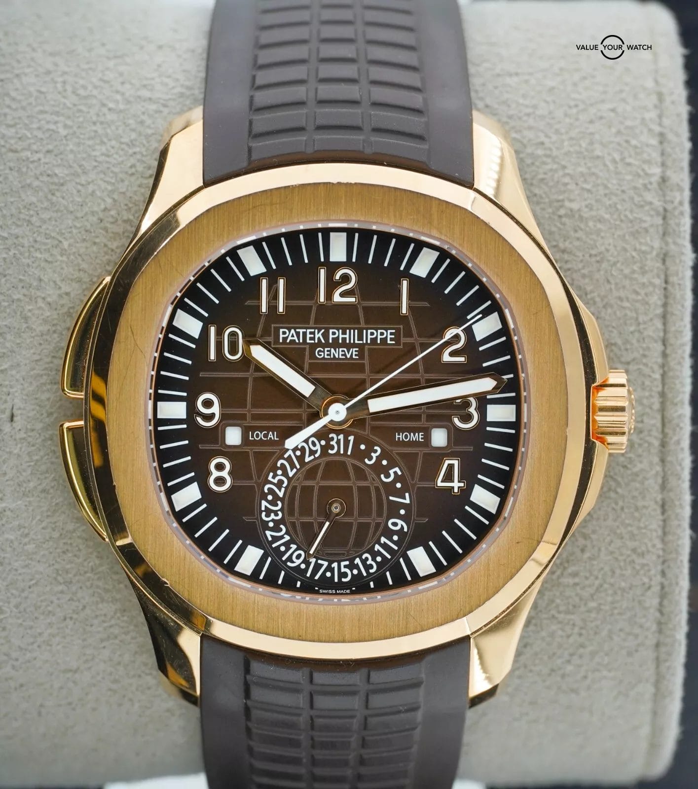 Patek Philippe Aquanaut 5164R Travel Time 18K Rose Gold BOXES/PAPERS! - Image 12