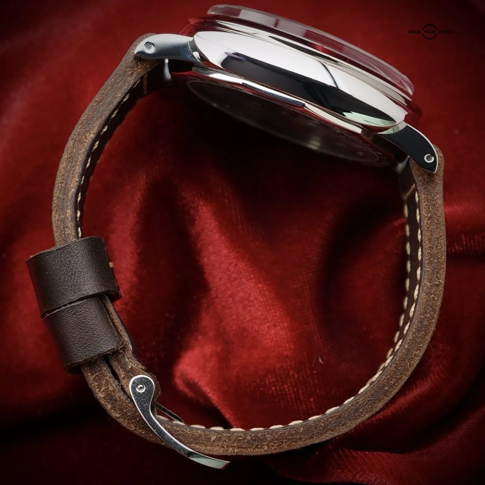 PANERAI 3 Days Marina Militaire Acciaio -47mm PAM00587 Rare Limited Edt Full Set - Image 12