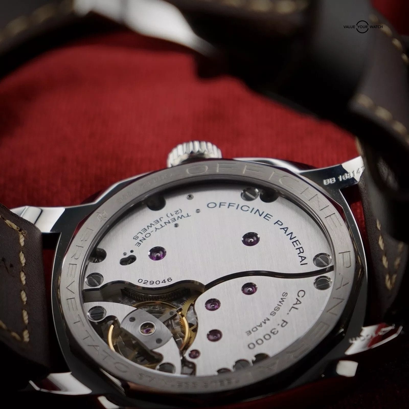 PANERAI 3 Days Marina Militaire Acciaio -47mm PAM00587 Rare Limited Edt Full Set - Image 11