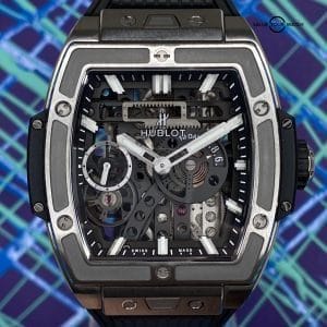Hublot Spirit of Big Bang Meca 10 Size 45 Titanium &#8211; 614.NX.1170.RX