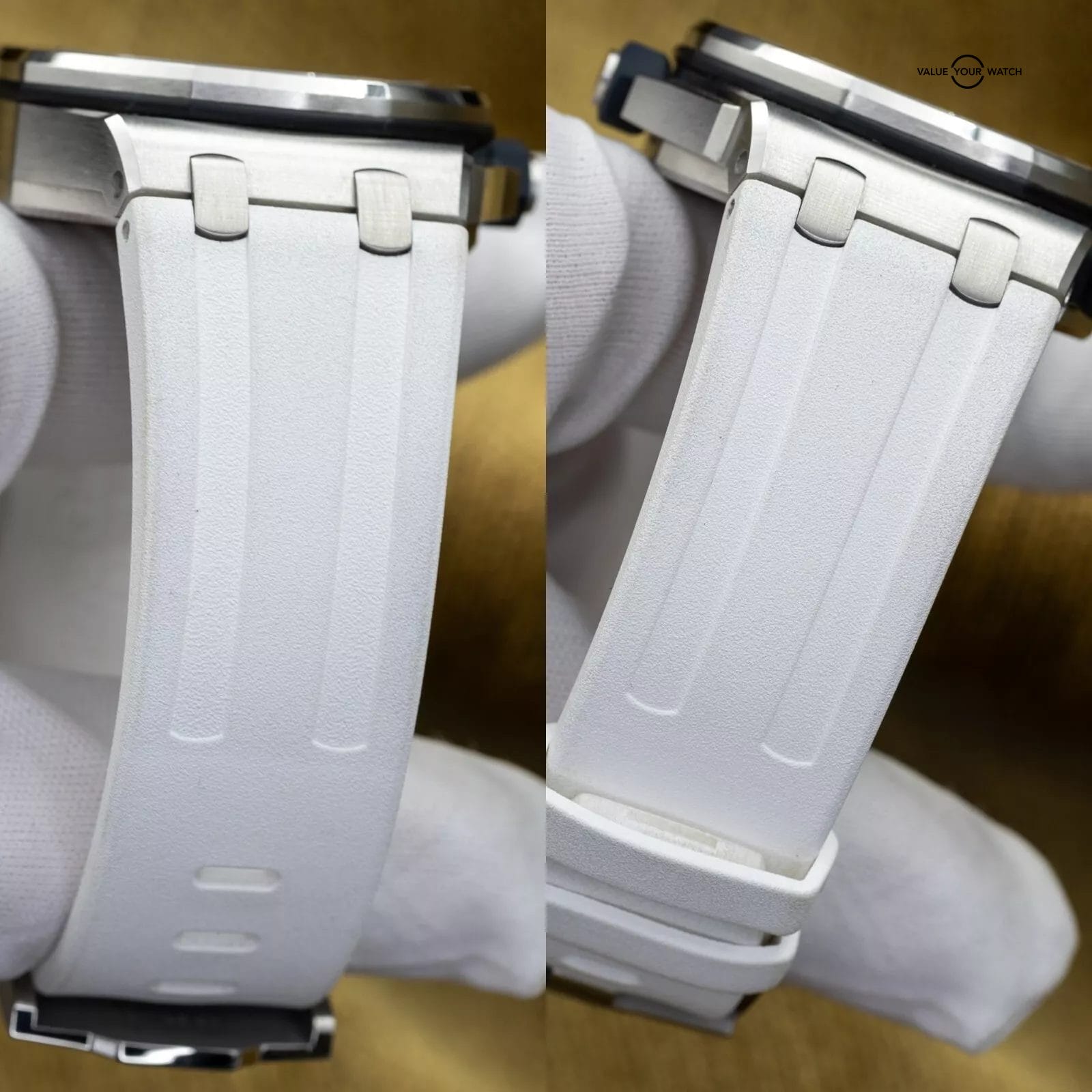 Audemars Piguet Royal Oak Offshore Diver 42mm Admiral White Blue AP 15710ST Full - Image 5