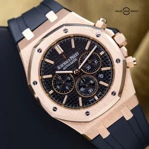 Audemars Piguet Royal Oak Chronograph 41mm Rose Gold 26320OR Black Dial 2015