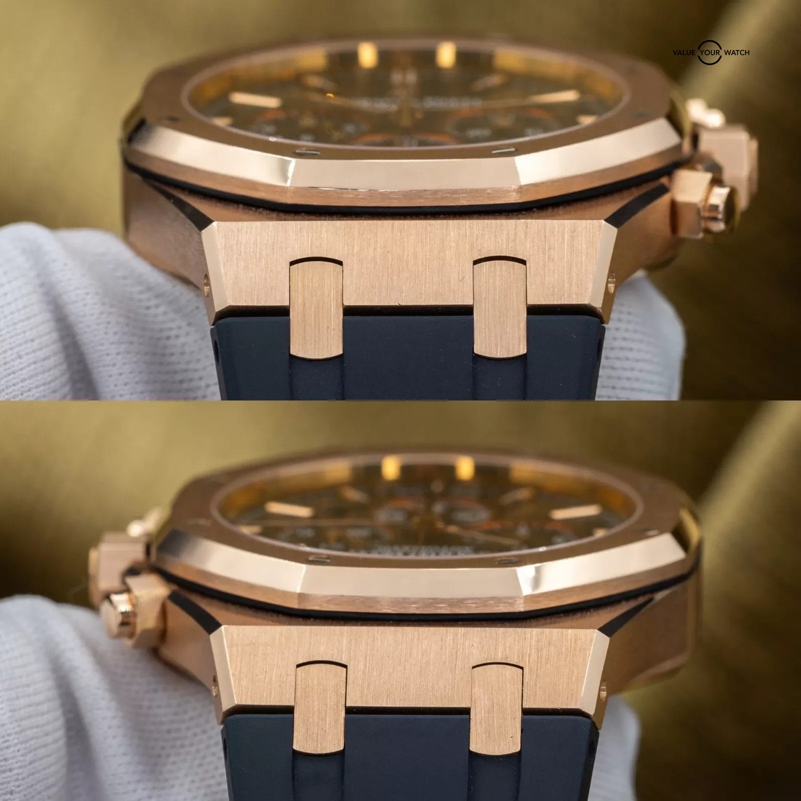 Audemars Piguet Royal Oak Chronograph 41mm Rose Gold 26320OR Black Dial 2015 - Image 12