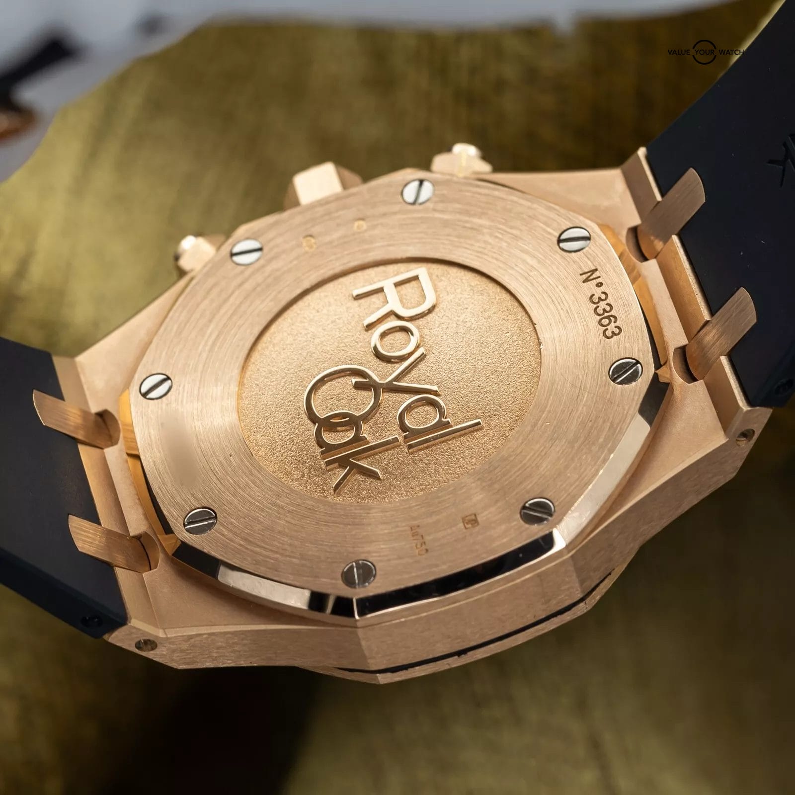 Audemars Piguet Royal Oak Chronograph 41mm Rose Gold 26320OR Black Dial 2015 - Image 17