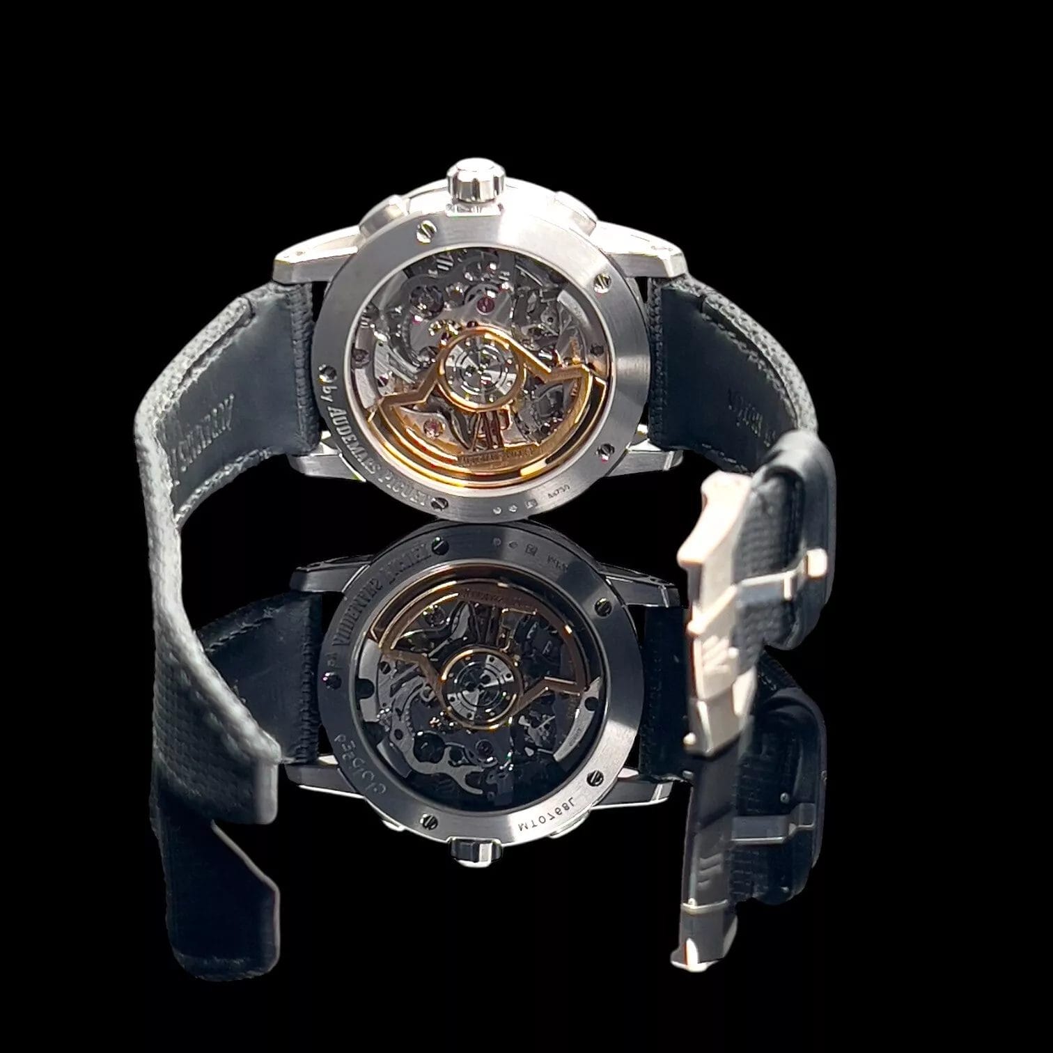 Audemars Piguet Code 11.59 41mm White Gold Chronograph Smoked Blue Dial 26393BC - Image 4