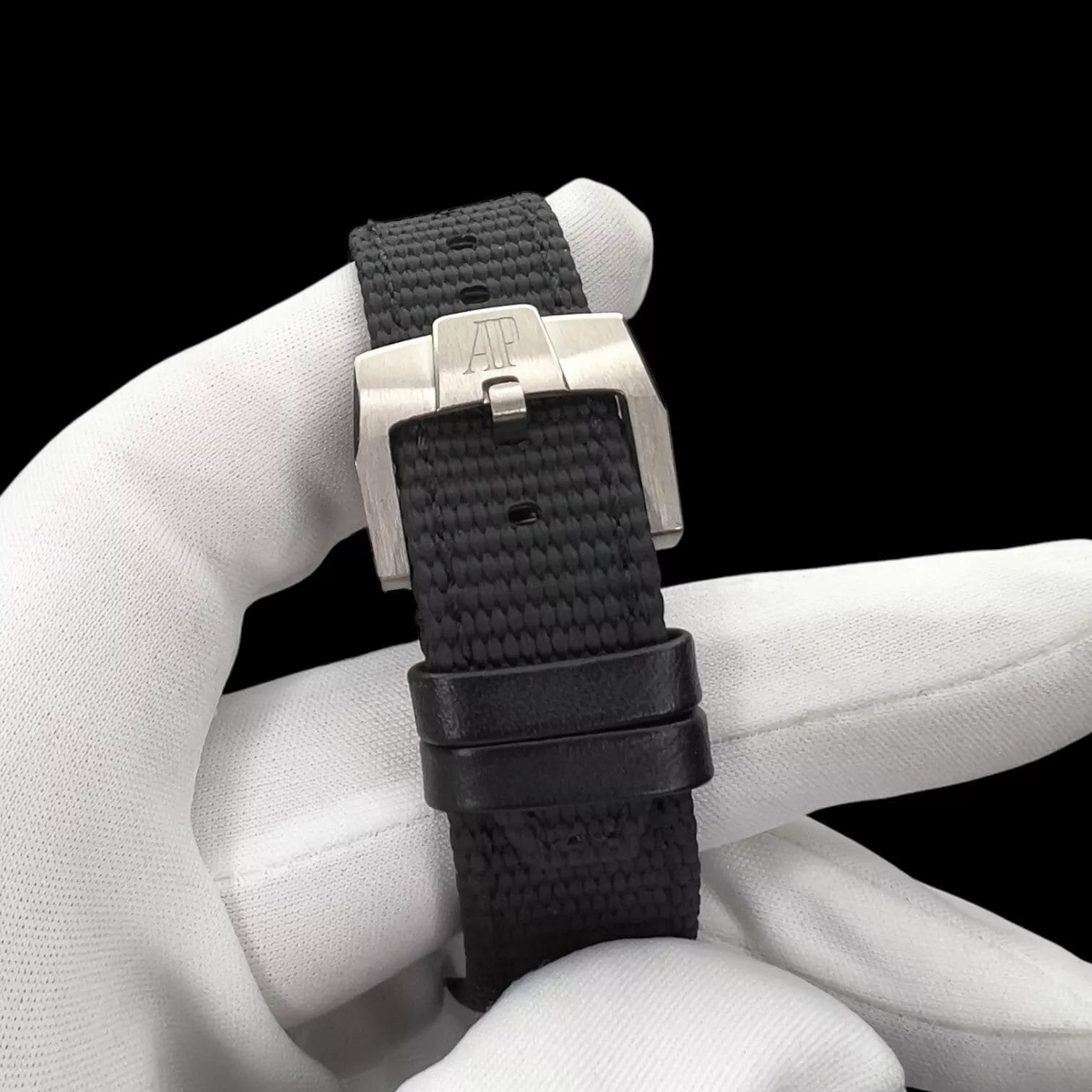 Audemars Piguet Code 11.59 41mm White Gold Chronograph Smoked Blue Dial 26393BC - Image 11