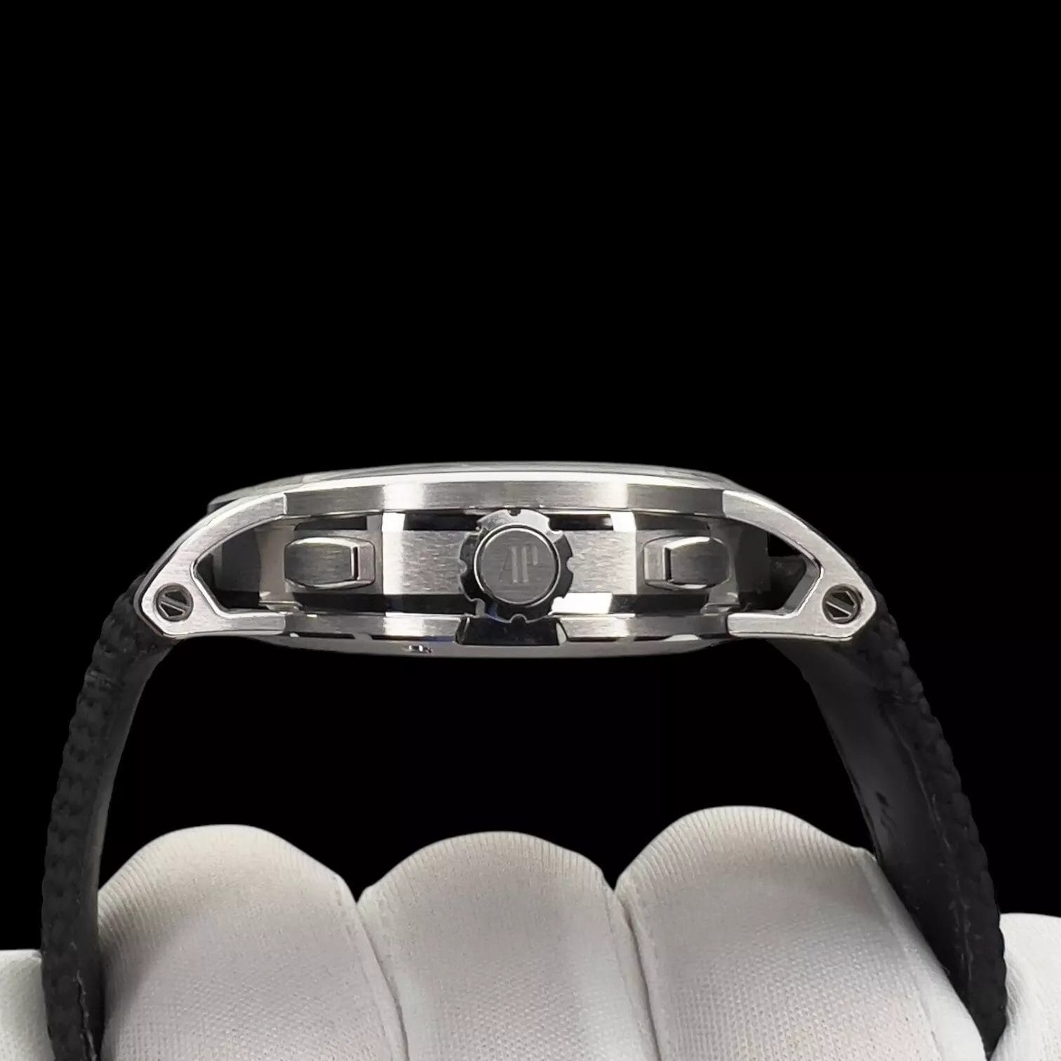 Audemars Piguet Code 11.59 41mm White Gold Chronograph Smoked Blue Dial 26393BC - Image 13