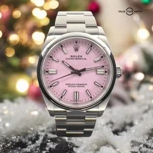 Rolex OP36 126000 Oyster Bracelet 36mm Factory Candy Pink Dial NEW & UNWORN