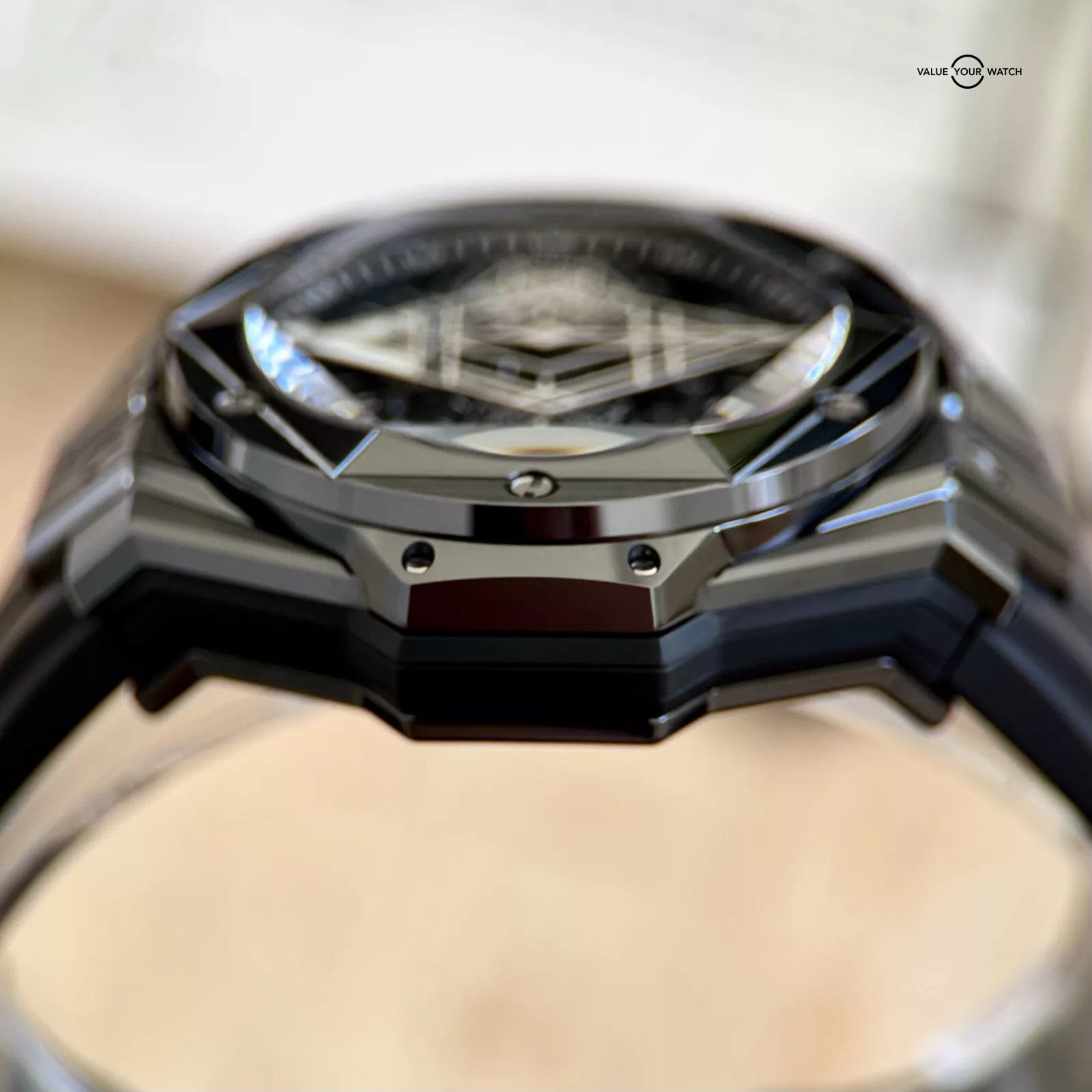 Hublot Big Bang Unico Sang Bleu II Black Magic - Full Set - Warranty till 2026 - Image 8