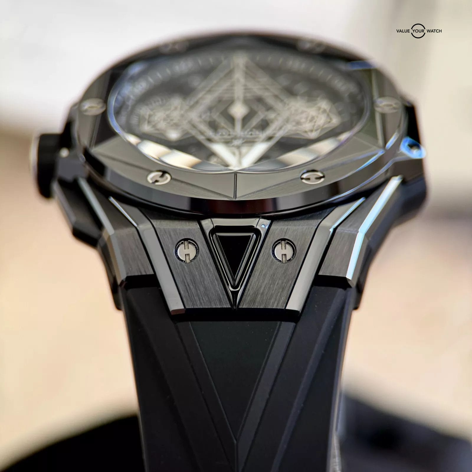 Hublot Big Bang Unico Sang Bleu II Black Magic - Full Set - Warranty till 2026 - Image 9