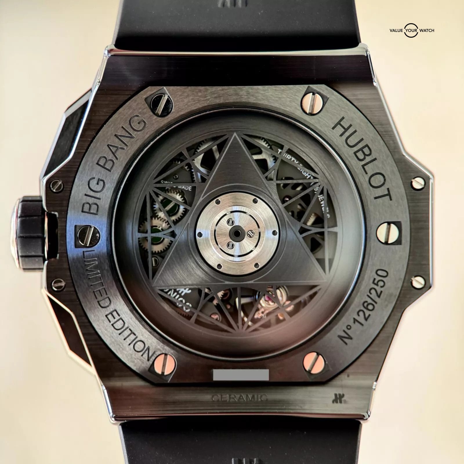 Hublot Big Bang Unico Sang Bleu II Black Magic - Full Set - Warranty till 2026 - Image 14