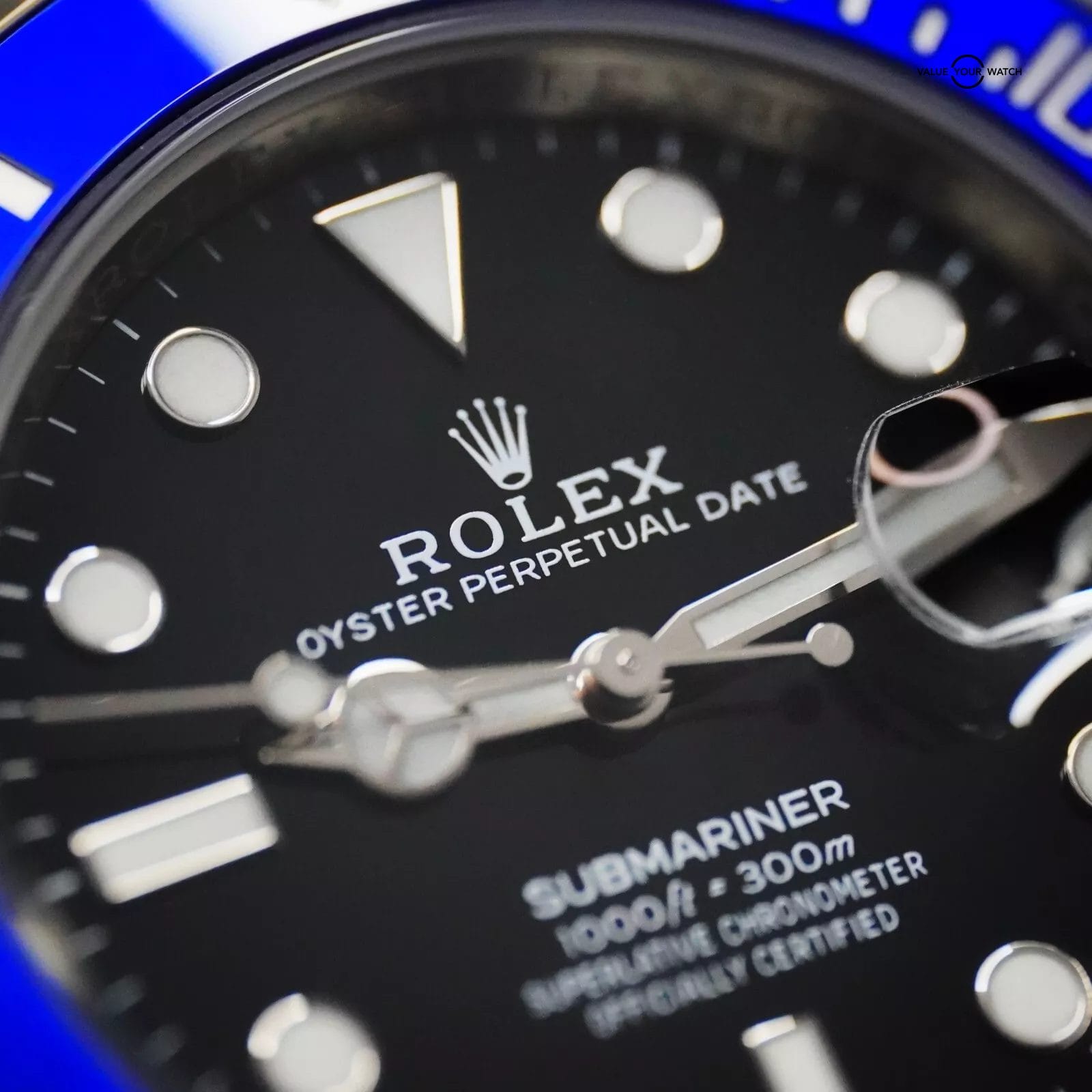 Rolex Submariner Cookie Monster 126619LB 41mm White Gold Blue Bezel B&P - Image 7