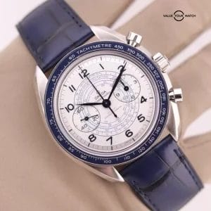 Omega Speedmaster Chronoscope Chronograph 43mm White Blue 329.33.43.51.02.001