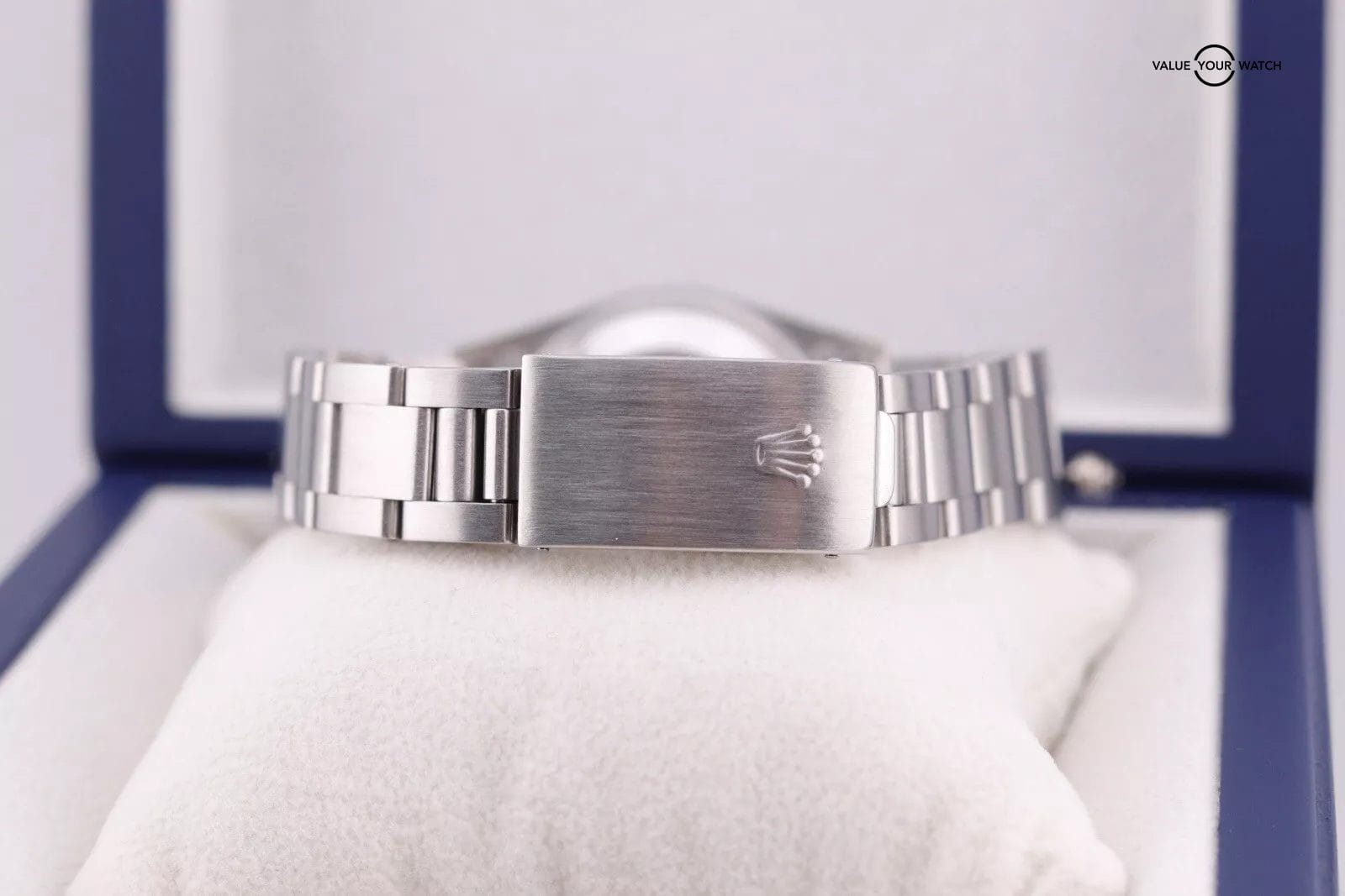 ROLEX Air king 14010 Engine Turned Bezel black Dial With CPO Card - Image 17