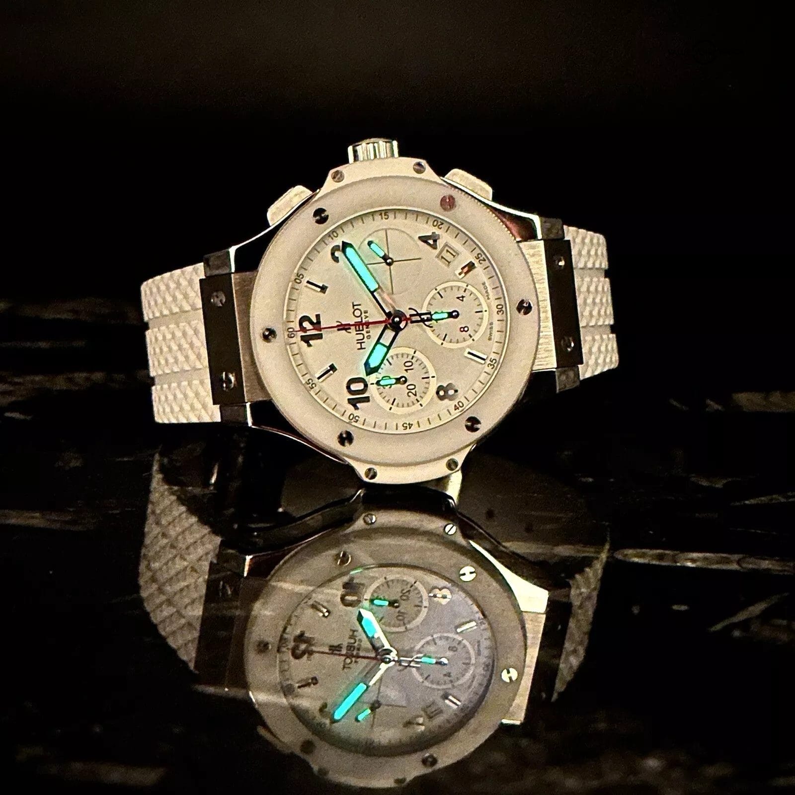 Hublot Big Bang St. Moritz 342.SE.230.RW 41mm White Ceramic Complete Set - Image 5