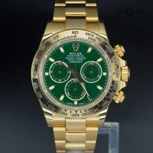 2020 Rolex Daytona 116508 “John Mayer” 18K Yellow Gold Green Dial BOXES/PAPERS