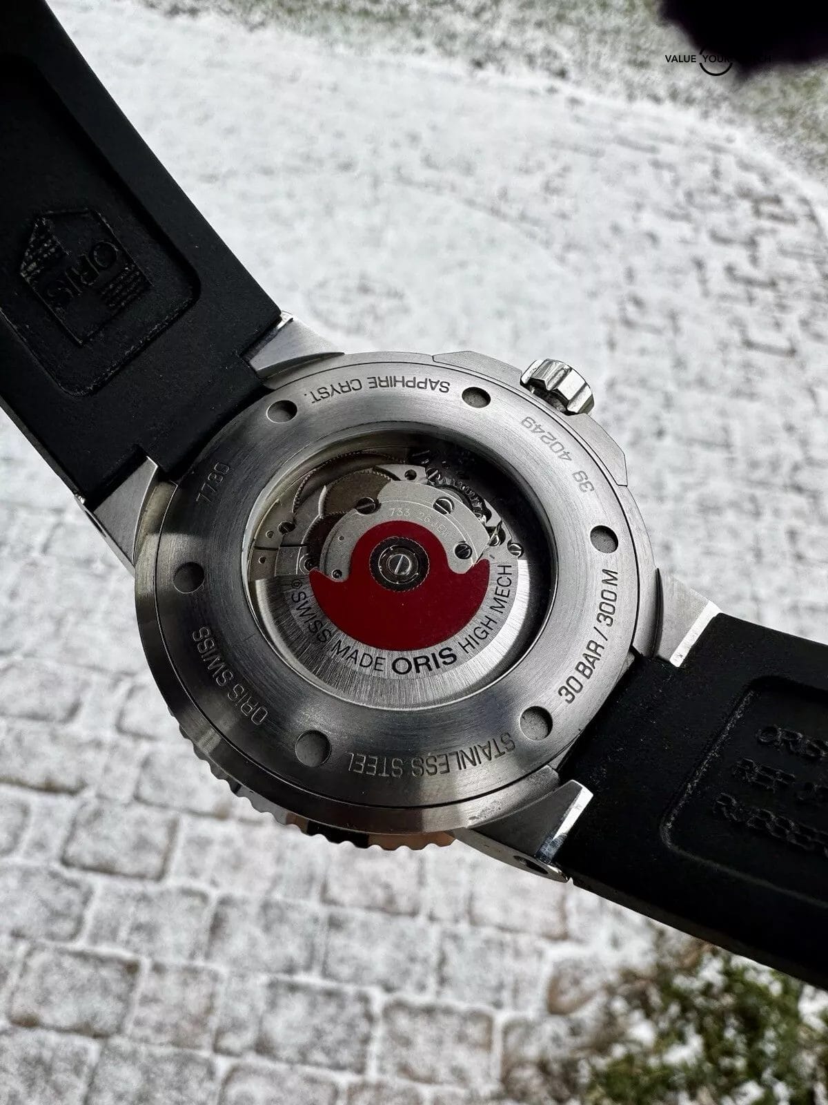 Oris Aquis Men's Black Watch - 01 733 7730 4154-07 4 24 64EB - Image 6