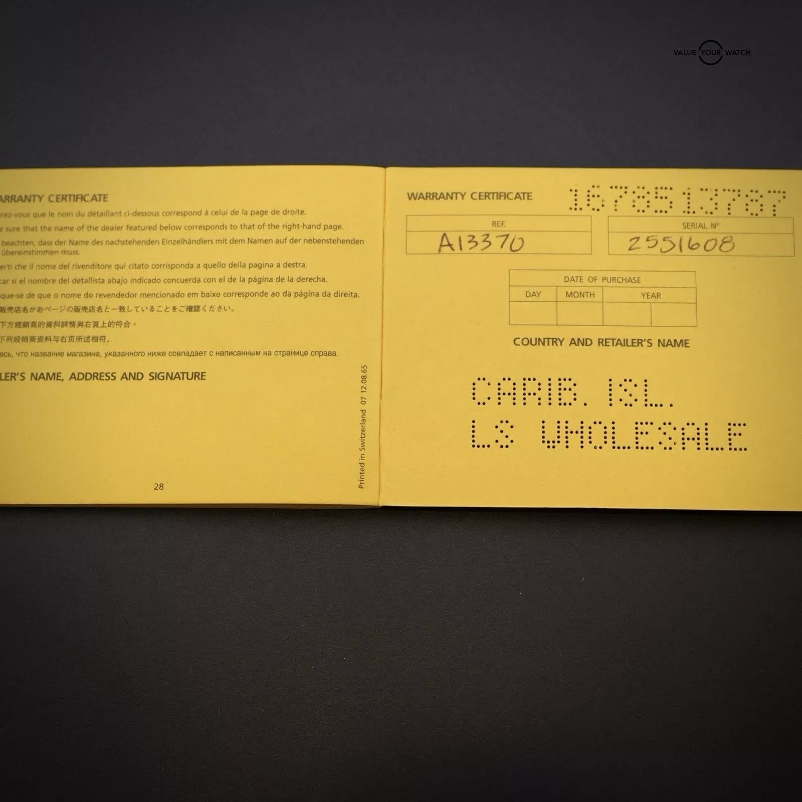 Breitling Super Avenger Black Dial - A13370 Steel Bracelet & Blue Rubber Strap - Image 5