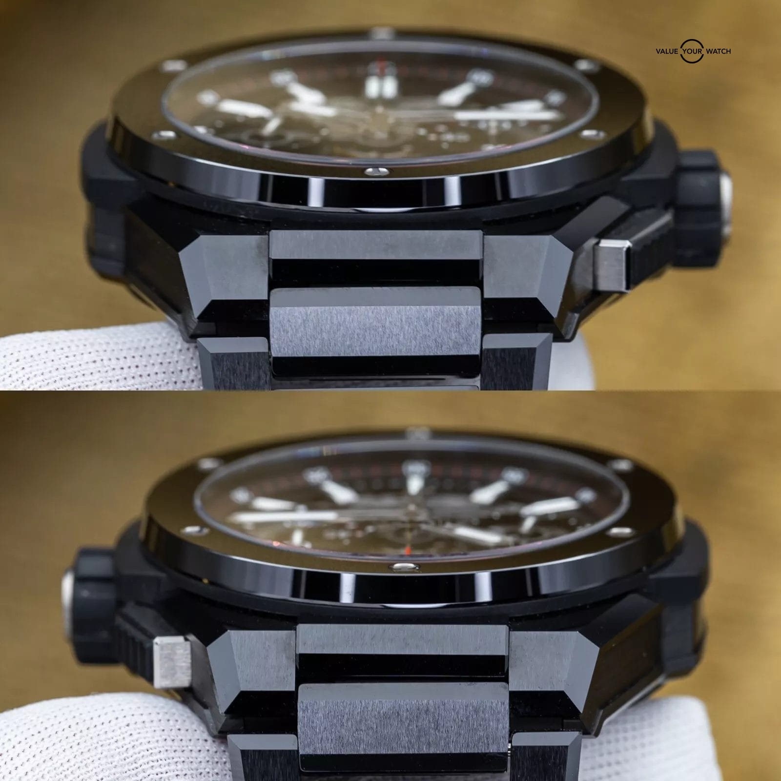 Hublot Big Bang Integrated Black Magic Ceramic Chronograph 42mm - 451.CX.1170.CX - Image 4