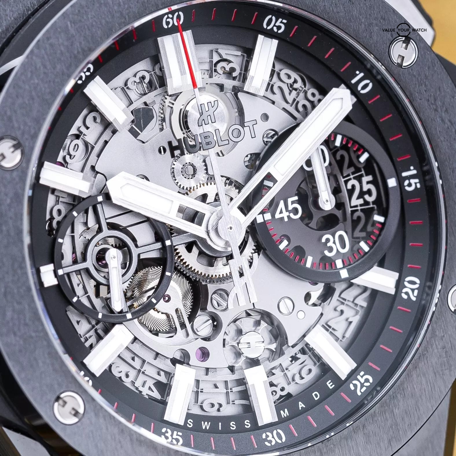 Hublot Big Bang Integrated Black Magic Ceramic Chronograph 42mm - 451.CX.1170.CX - Image 7