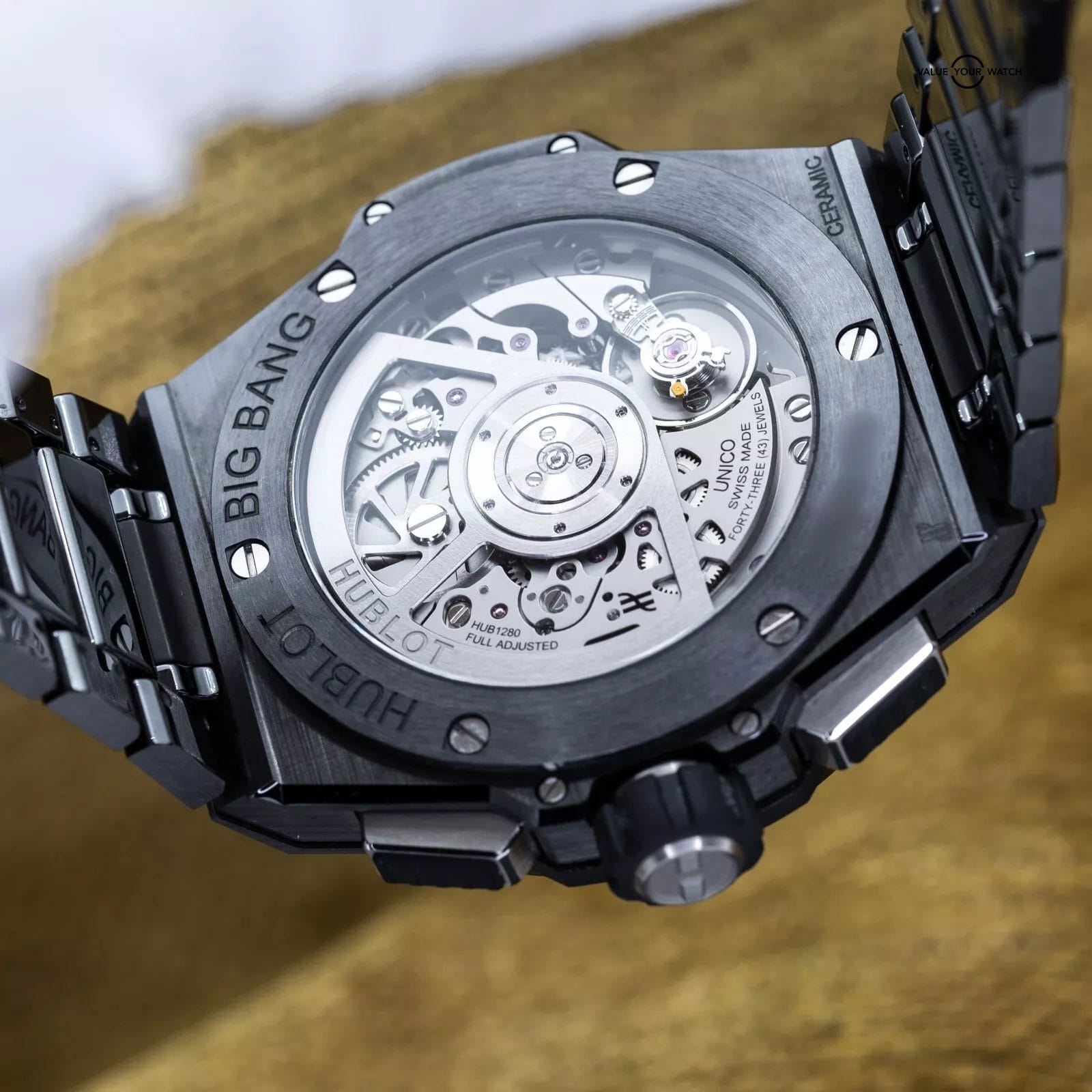 Hublot Big Bang Integrated Black Magic Ceramic Chronograph 42mm - 451.CX.1170.CX - Image 9